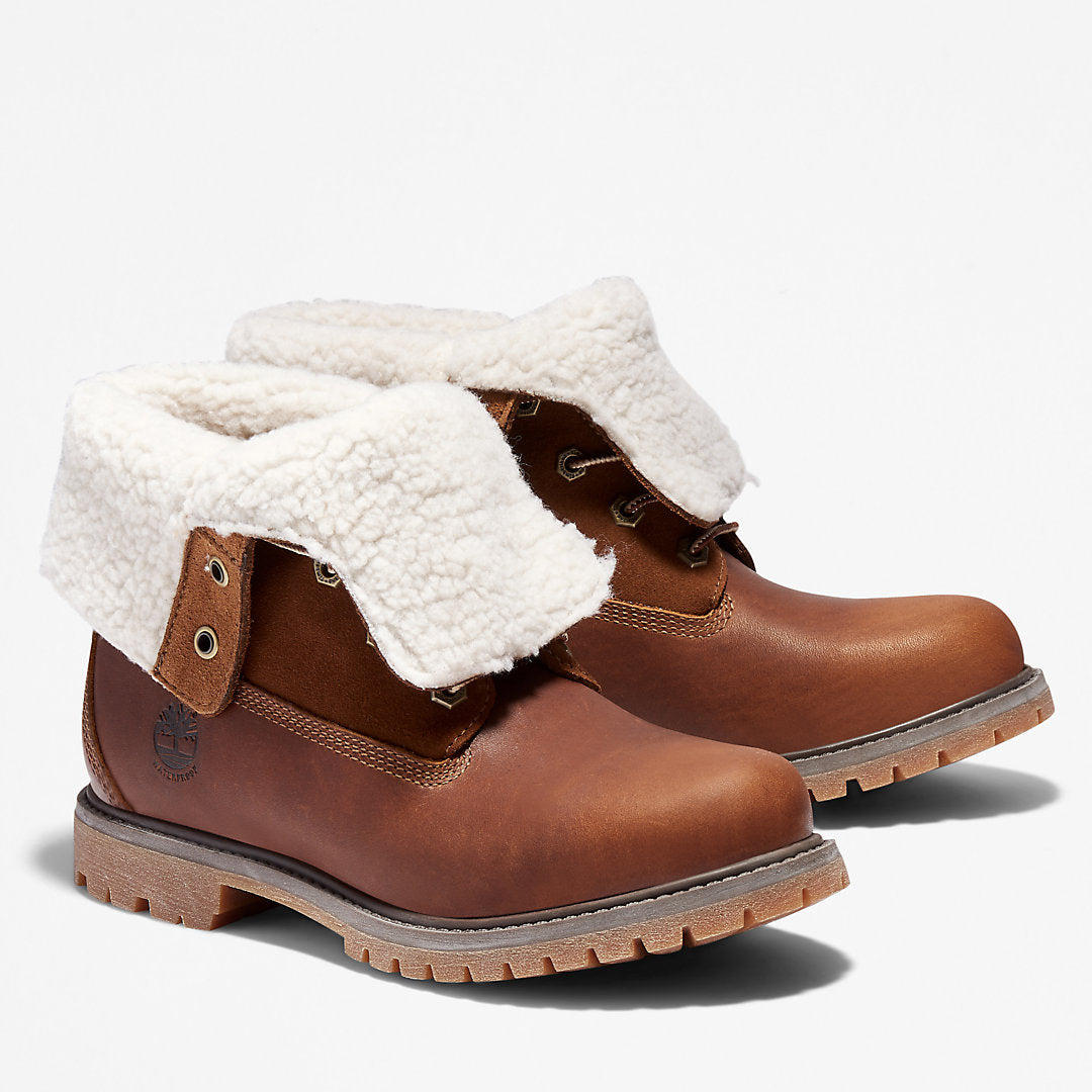 Womens Timberland Timberland® Authentic Fold-over Boot for Women in Brown