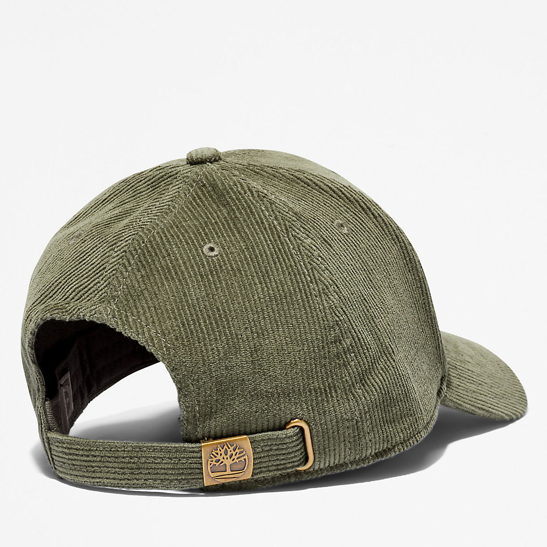 Mens Timberland Cotton Corduroy 6-panel Cap for Men in Green