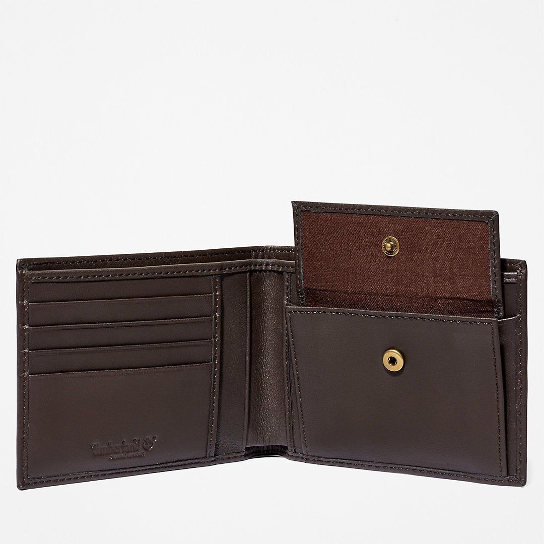Mens Timberland Kittery Point Wallet for Men in Brown