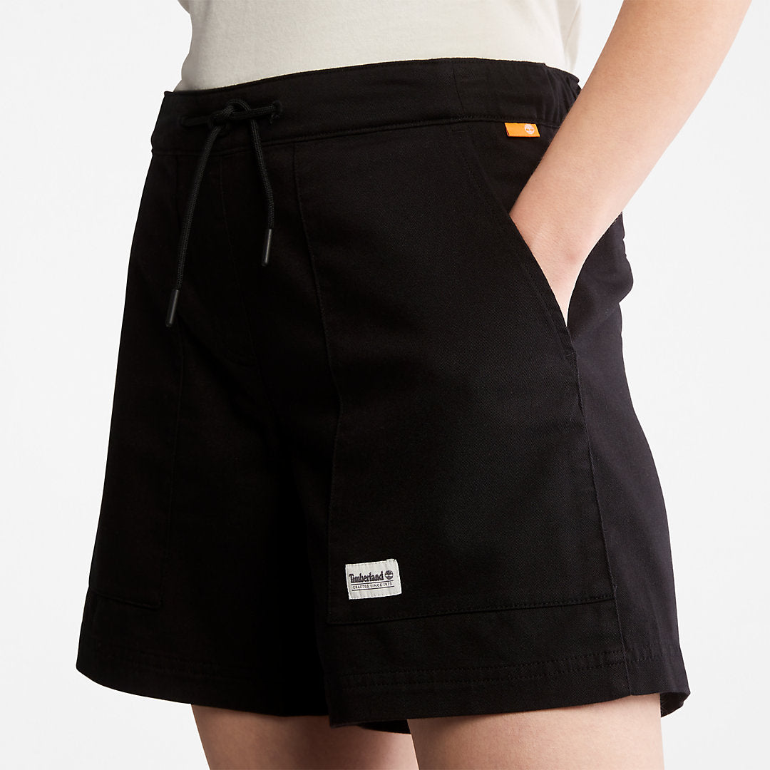 Womens Timberland Progressive Utility Shorts for Women in Black