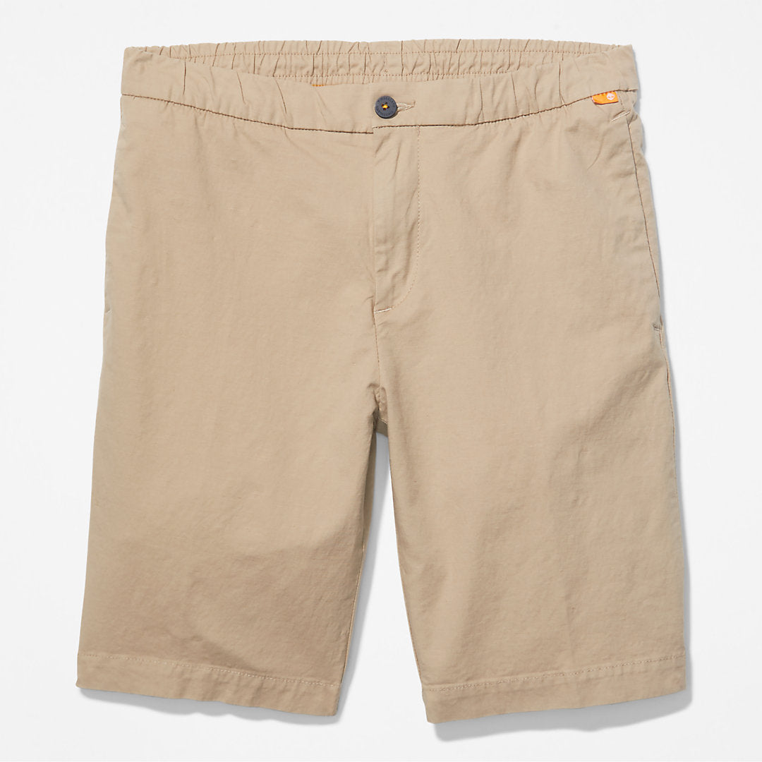 Mens Timberland Cotton and Linen-Blend Shorts for Men in Beige