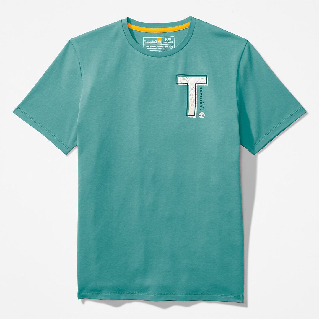 Mens Timberland Interlock TimberFresh™ T-Shirt for Men in Green
