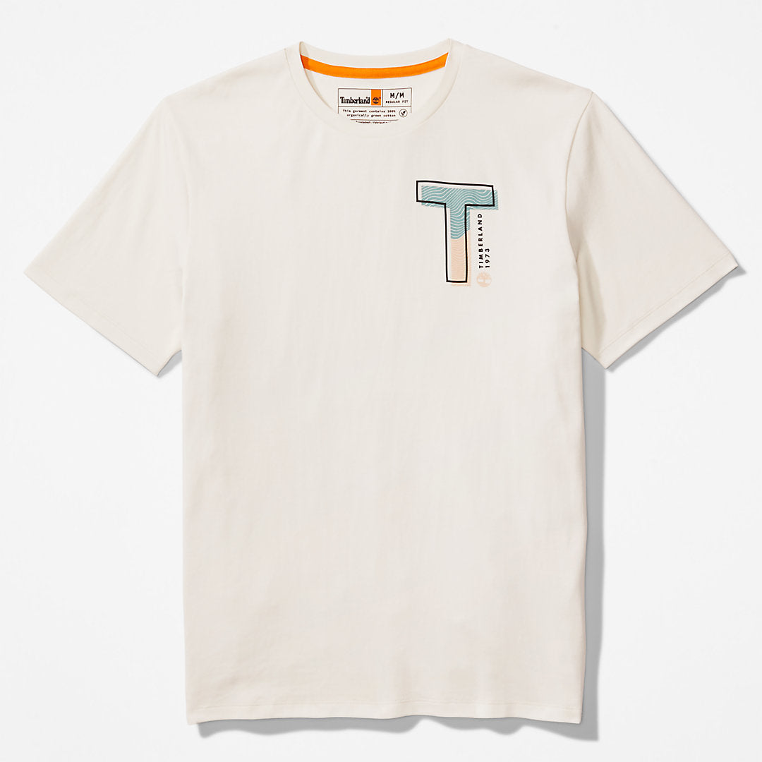 Mens Timberland Interlock TimberFresh™ T-Shirt for Men in White