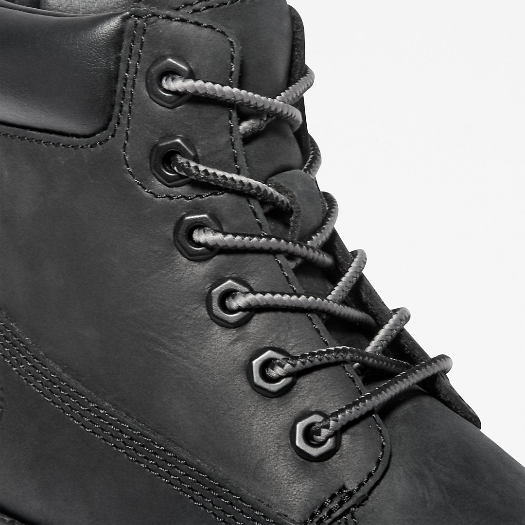 Kids Timberland Courma 6 Inch Side-Zip Boot for Youth in Black