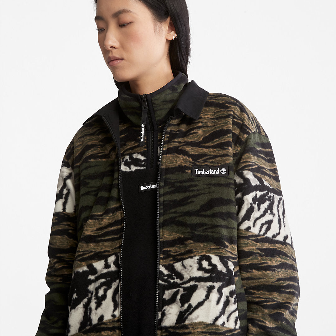 Mens Timberland All Gender Year of the Tiger Bomber Jacket in Black