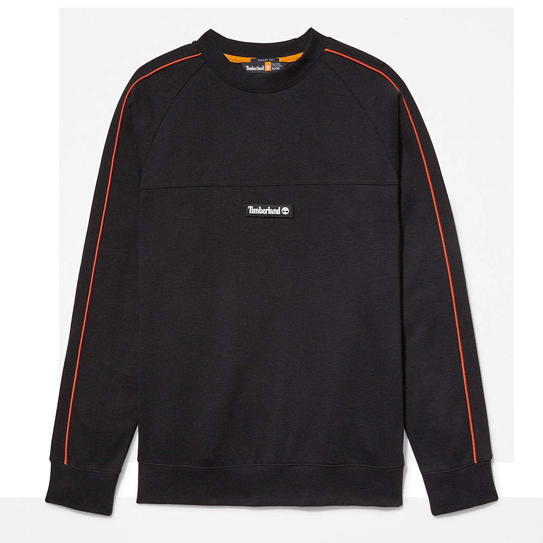 Mens Timberland Outdoor Archive Sweatshirt for Men in Black