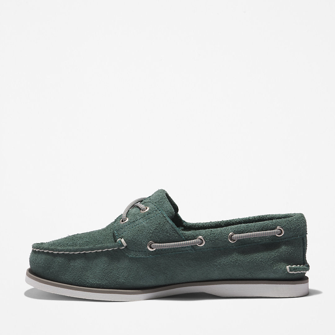 Mens Timberland Timberland® 2-Eye Classic Boat Shoe for Men in Green