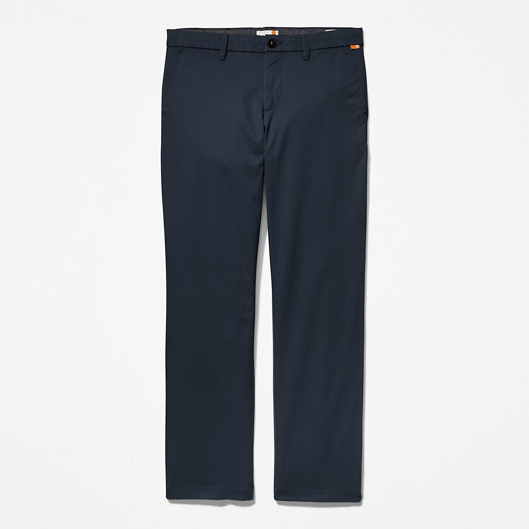 Mens Timberland Squam Lake Twill Chino Pants for Men in Navy