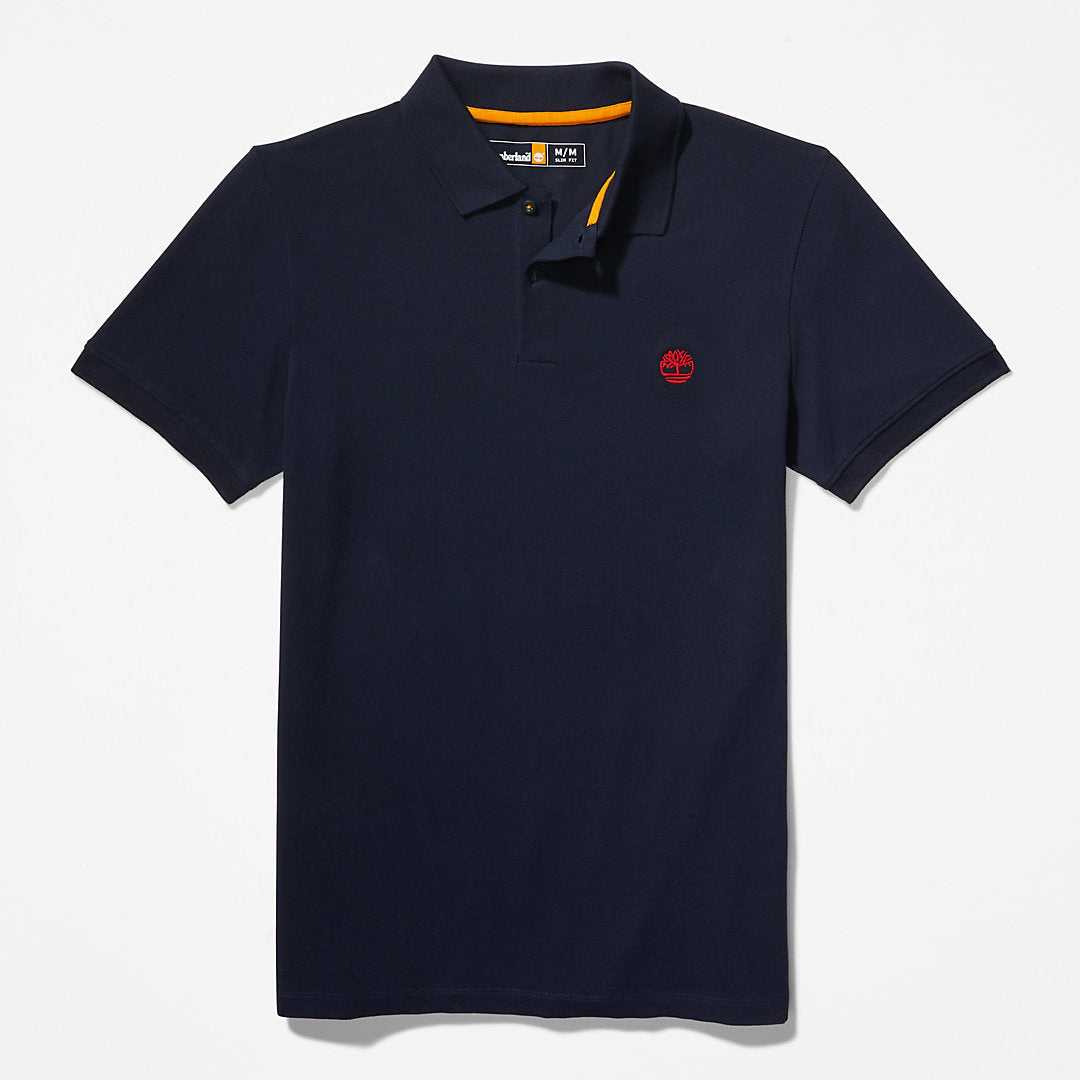 Mens Timberland Merrymeeting River Polo Shirt for Men in Navy