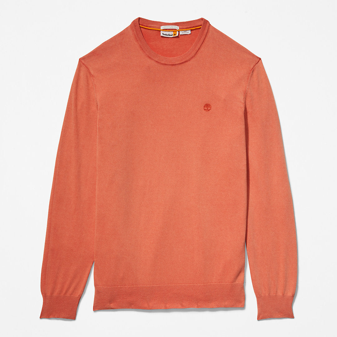 Mens Timberland EK+ Lightweight Jumper for Men in Orange