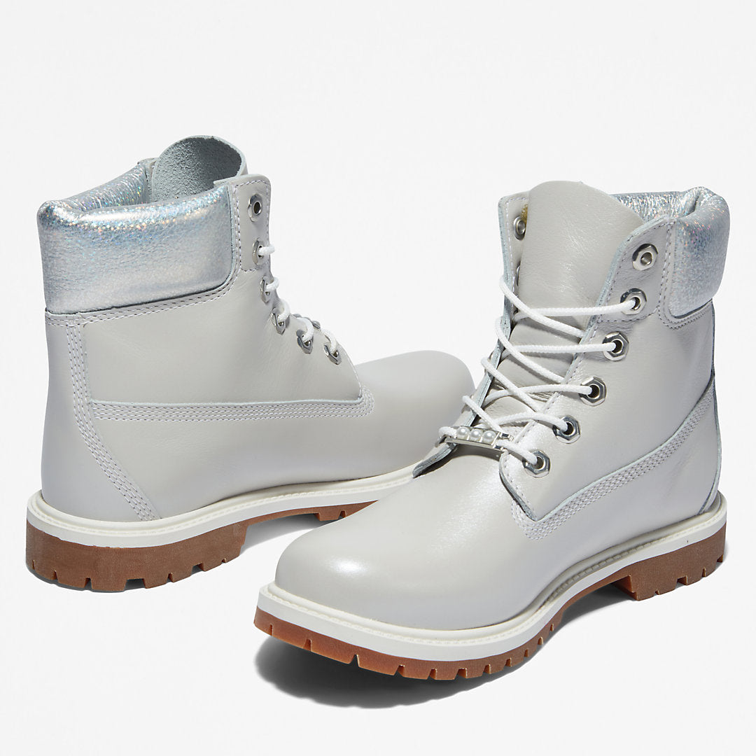 Womens Timberland Timberland® Heritage 6 Inch Boot for Women in Light Grey