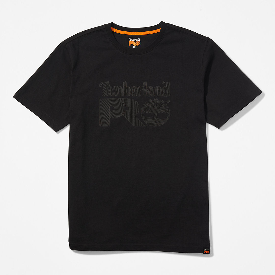 Mens Timberland Timberland PRO® Textured Graphic T-Shirt for Men in Black