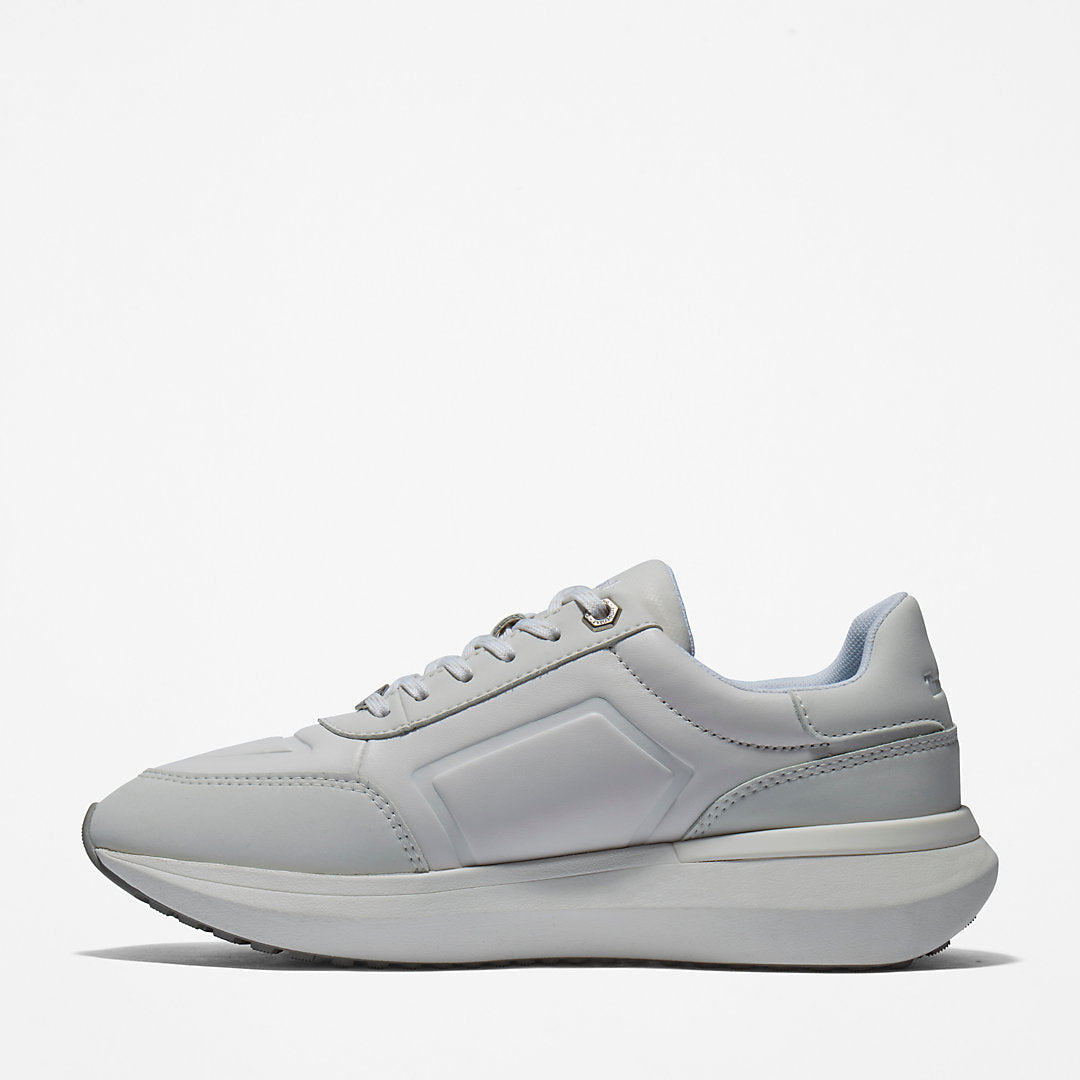 Womens Timberland Seoul City Leather Trainer for Women in White