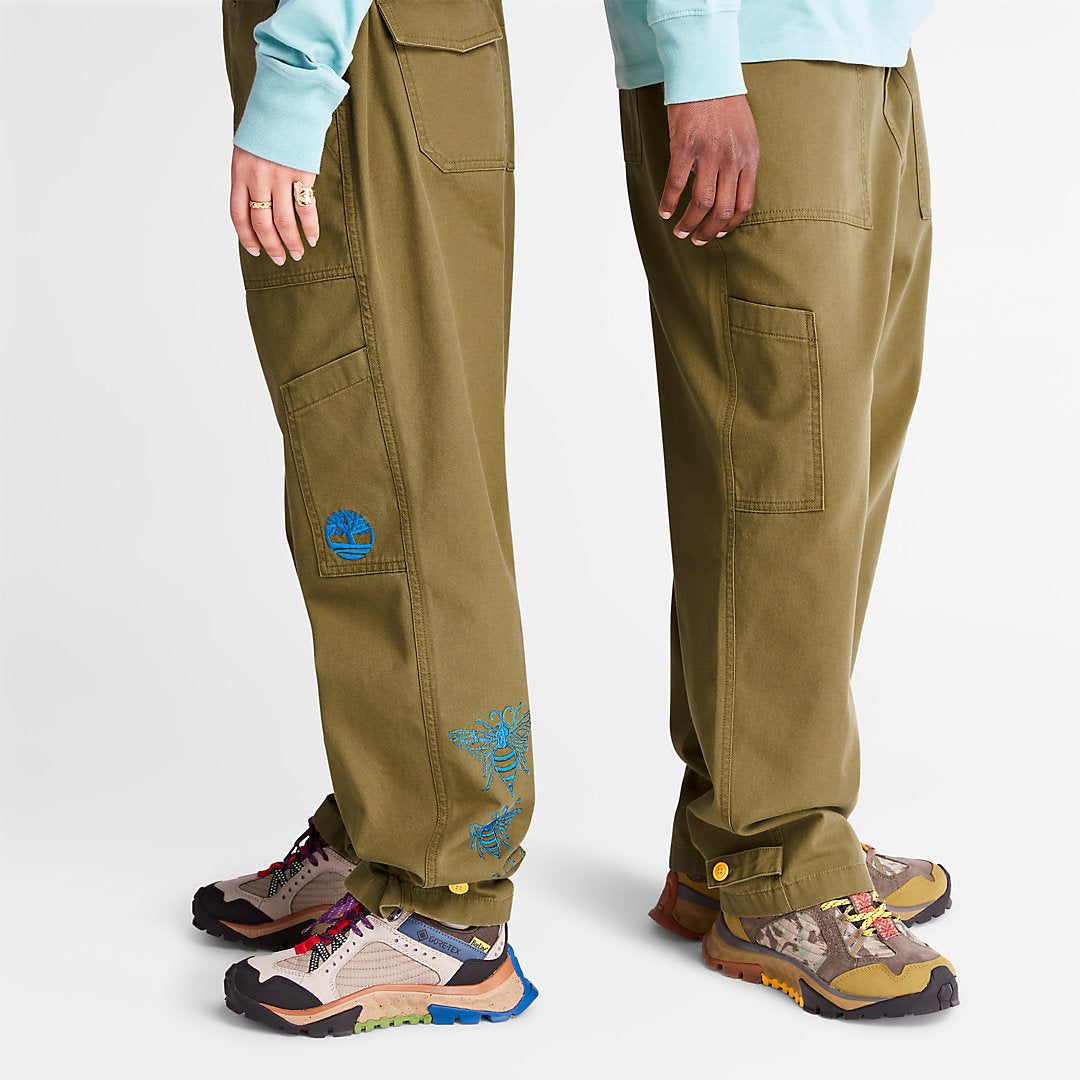 Mens Timberland Bee Line x Timberland® Wide-leg Bottoms in Brown
