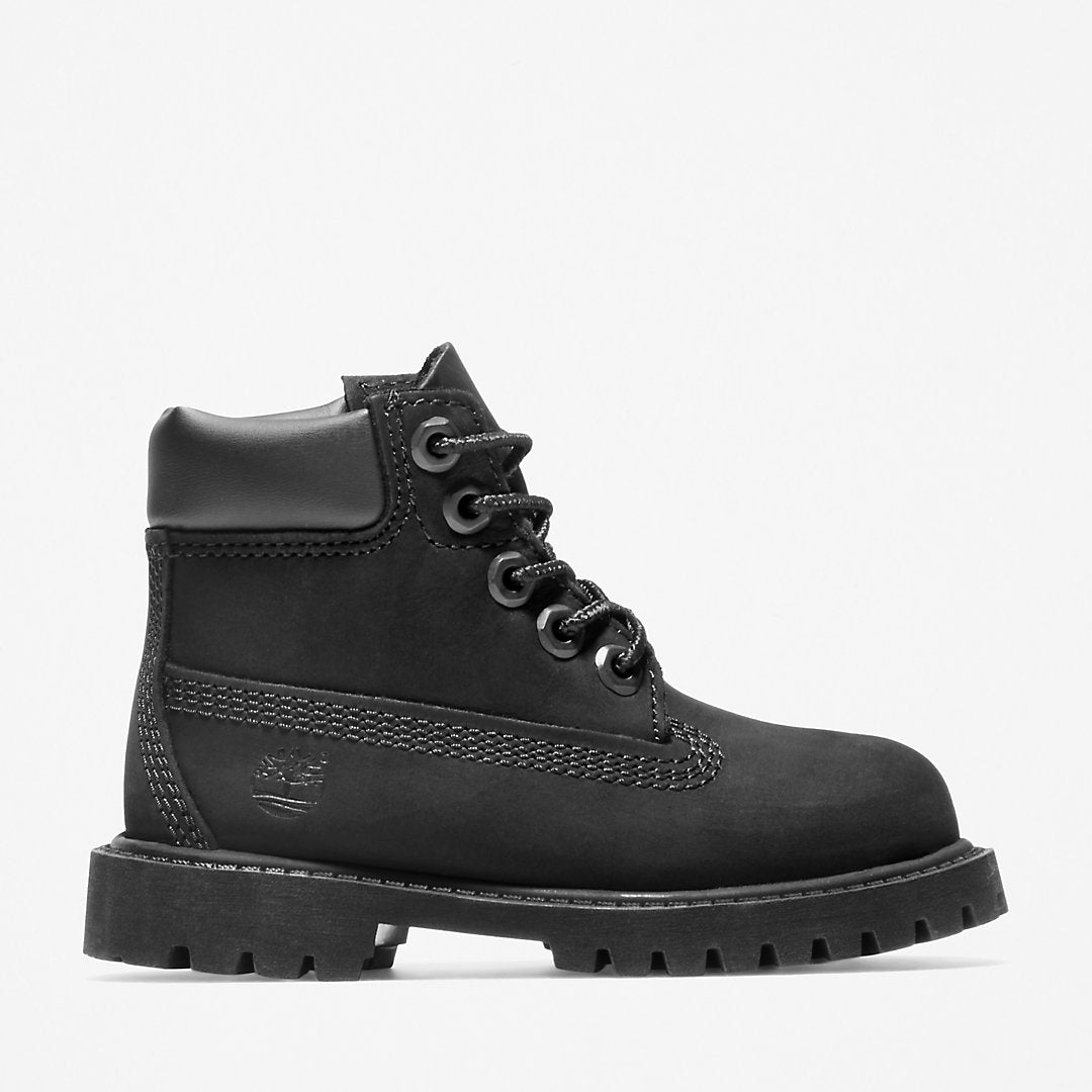 Kids Timberland Premium 6 Inch Boot for Toddler in Black