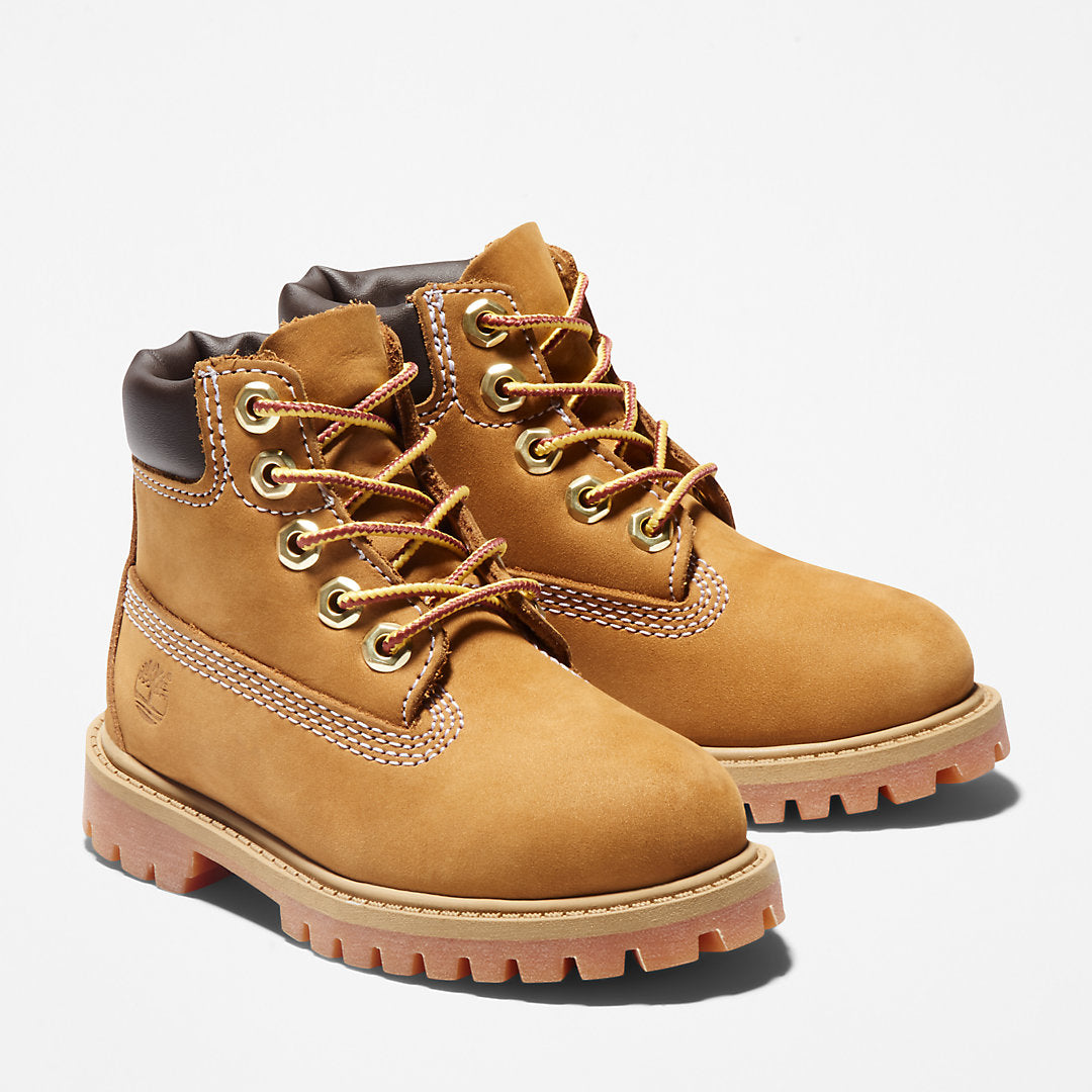 Kids Timberland Premium 6 Inch Boot for Toddler in Yellow