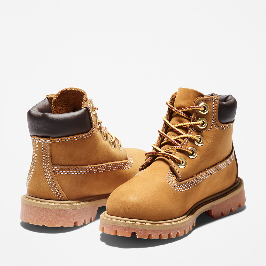 Kids Timberland Premium 6 Inch Boot for Toddler in Yellow