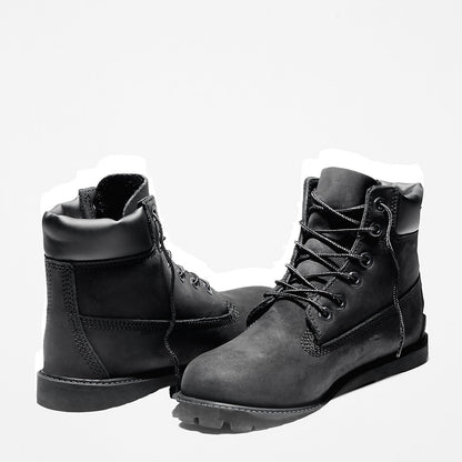 Kids Timberland Premium 6 Inch Boot for Junior in Black