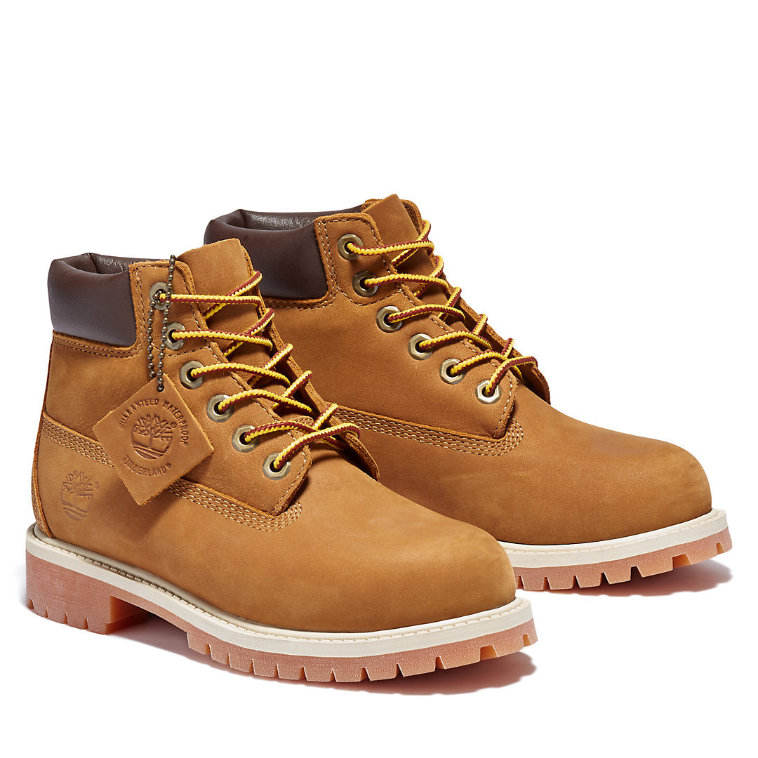 Kids Timberland Premium 6 Inch Boot for Junior in Brown