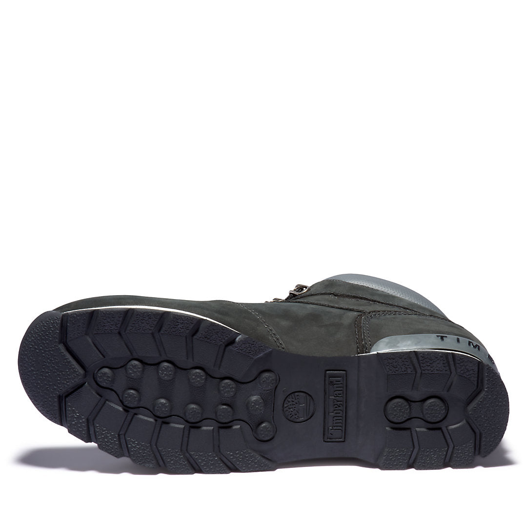 Mens Timberland Splitrock Nubuck Mid Hiker for Men in Black/Silver