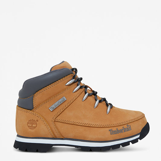 Kids Timberland Euro Sprint Mid Hiker for Junior in Yellow