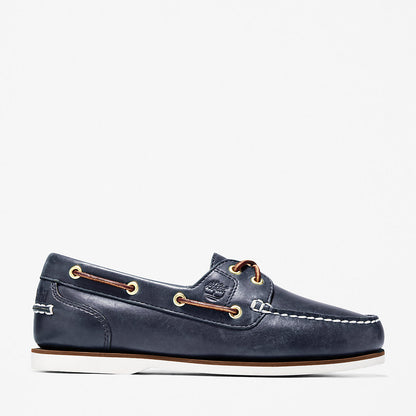 Womens Timberland Timberland® Classic 2-Eye Boat Shoe for Women in Blue