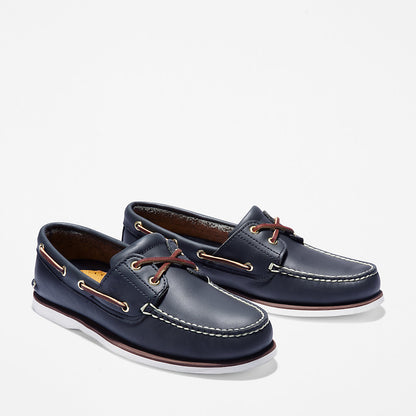 Mens Timberland Classic Boat Shoe for Men in Blue