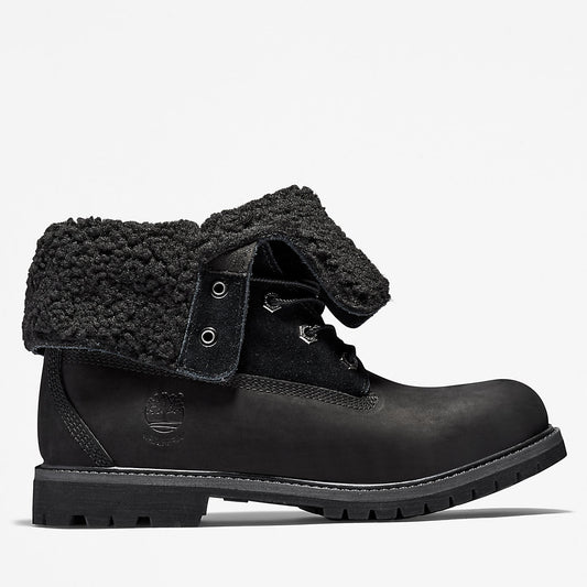 Womens Timberland Timberland® Authentic Fold-over Boot for Women in Black