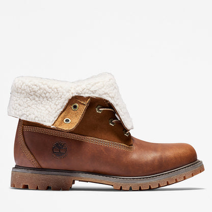 Womens Timberland Timberland® Authentic Fold-over Boot for Women in Brown