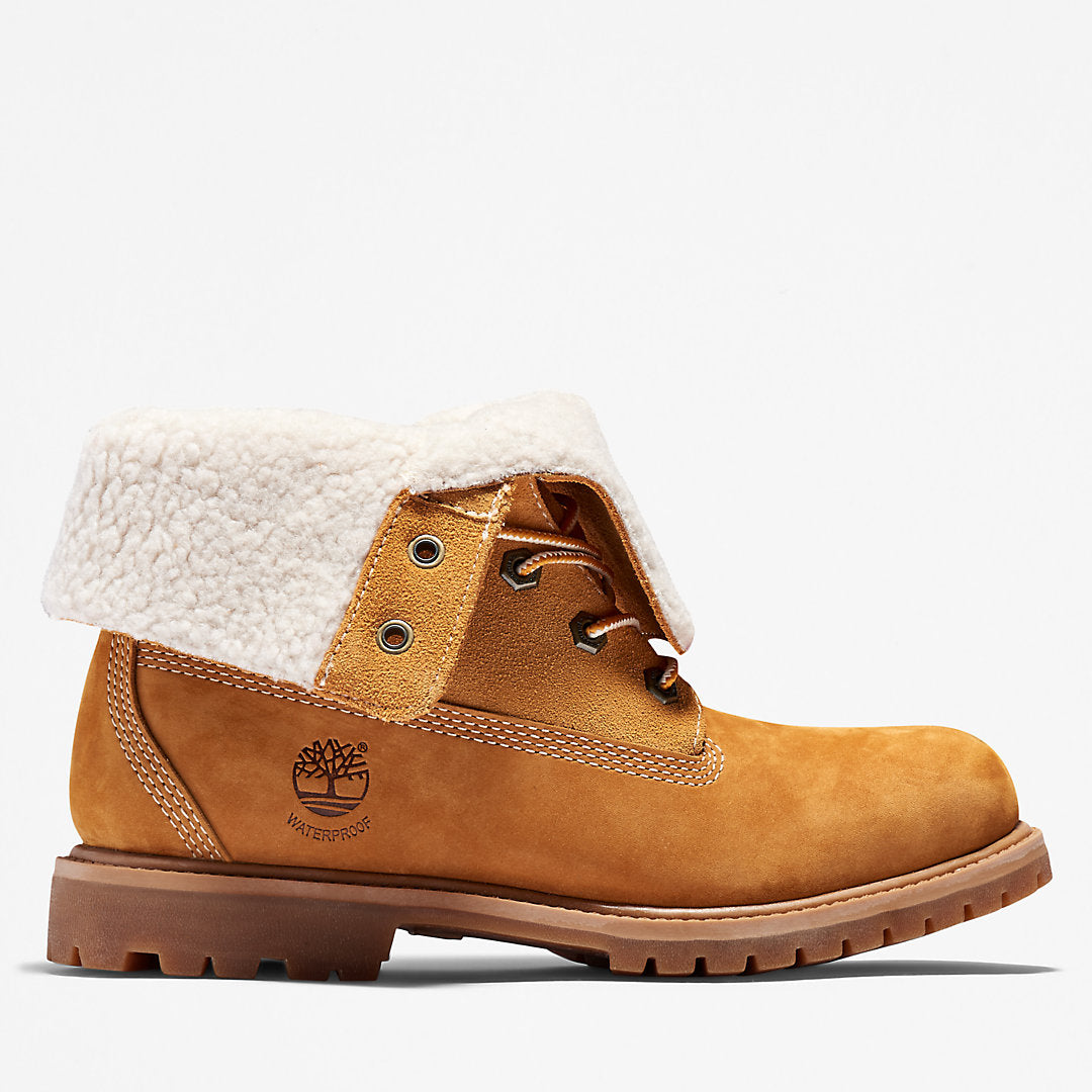 Womens Timberland Timberland® Authentic Fold-over Boot for Women in Yellow