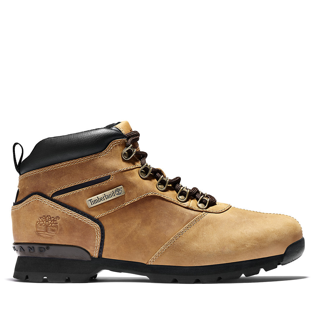 Mens Timberland Splitrock Nubuck Mid Hiker for Men in Yellow