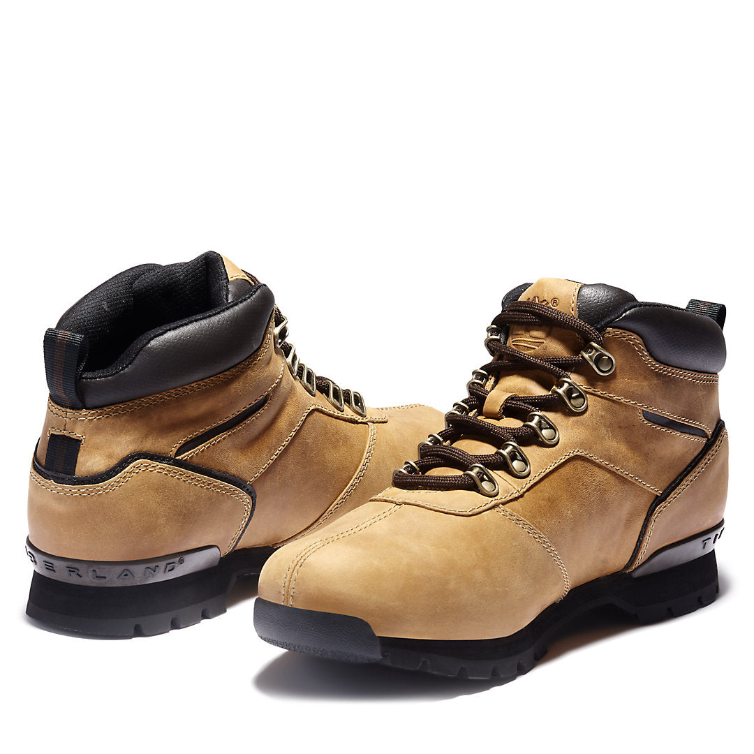 Mens Timberland Splitrock Nubuck Mid Hiker for Men in Yellow