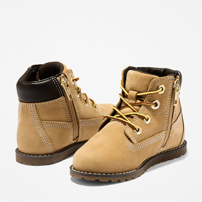 Kids Timberland Pokey Pine 6 Inch Boot for Toddler in Yellow