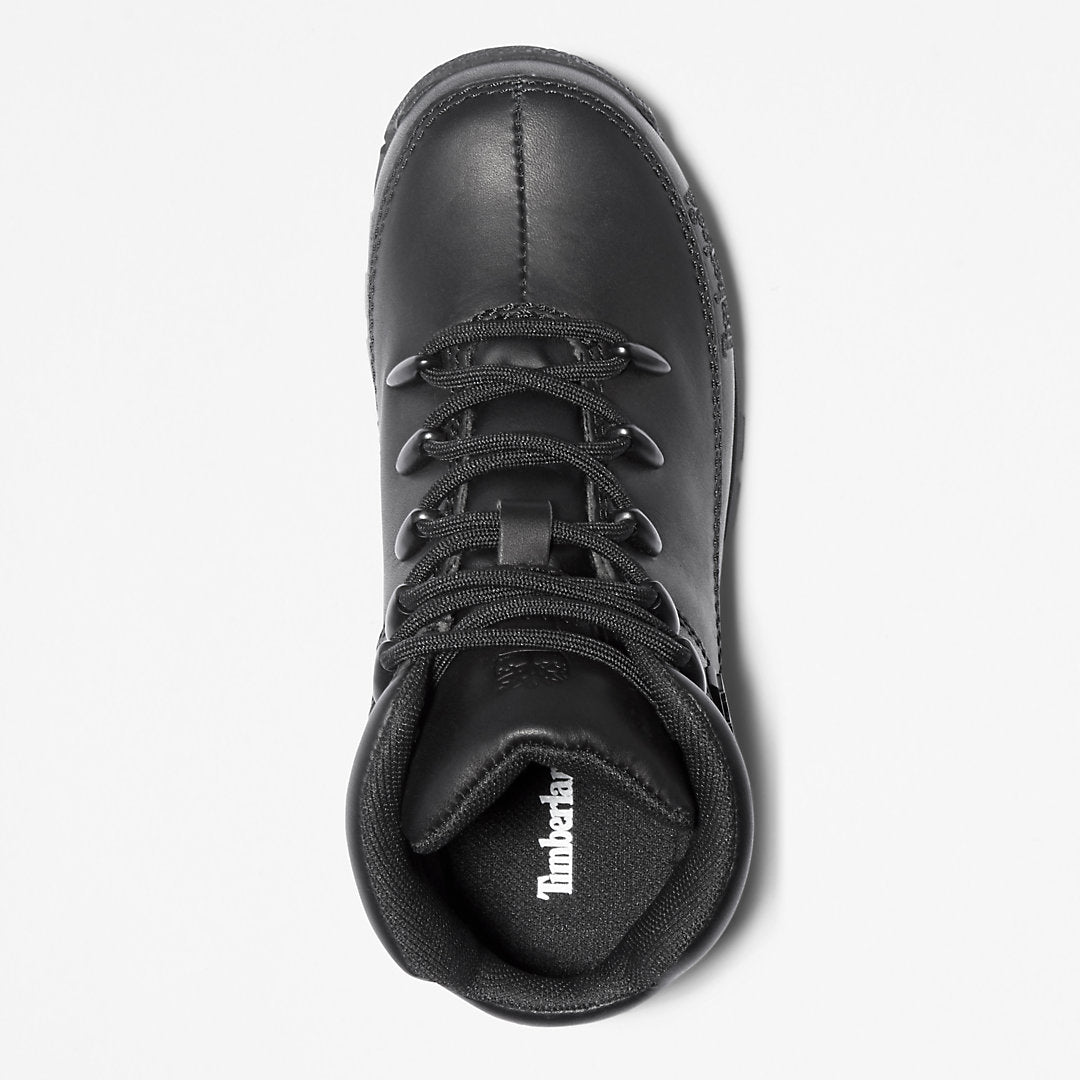 Kids Timberland Euro Sprint Mid Hiker for Youth in Black