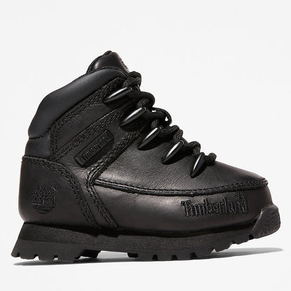 Kids Timberland Euro Sprint Hiker for Toddler in Black