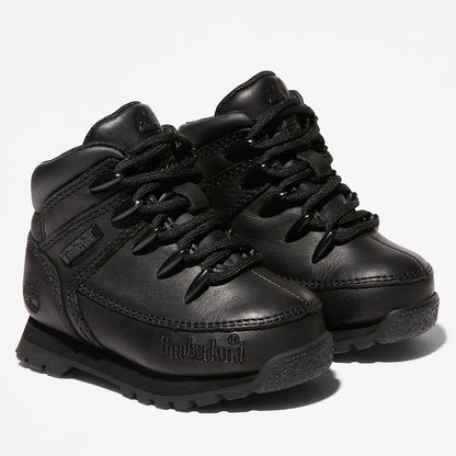 Kids Timberland Euro Sprint Hiker for Toddler in Black