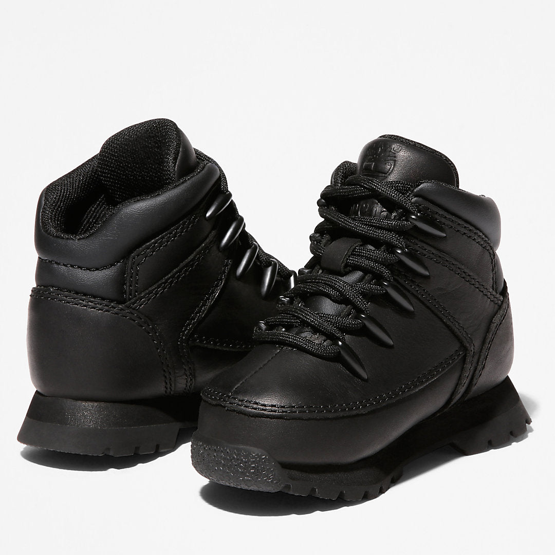 Kids Timberland Euro Sprint Hiker for Toddler in Black