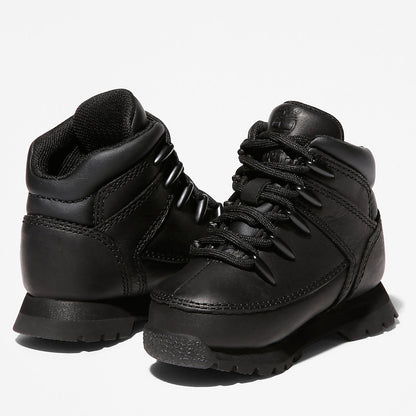 Kids Timberland Euro Sprint Hiker for Toddler in Black