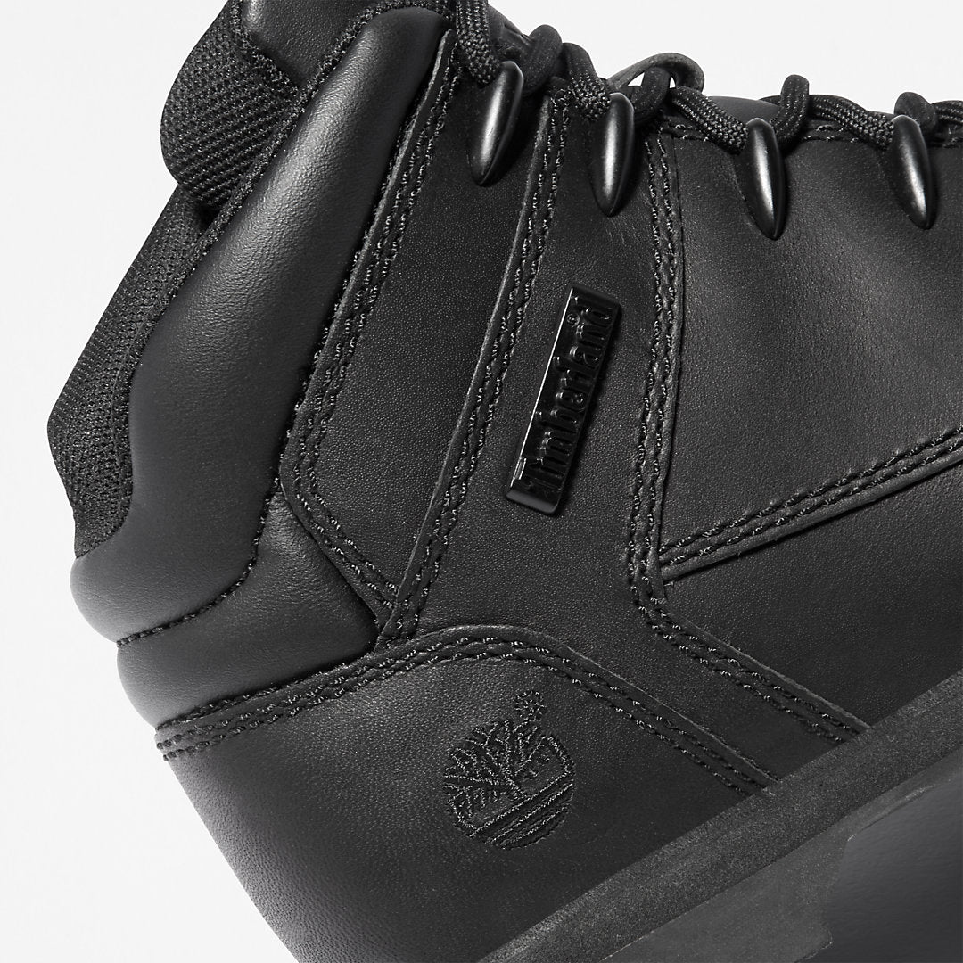Kids Timberland Euro Sprint Full-grain Mid Hiker for Junior in Black