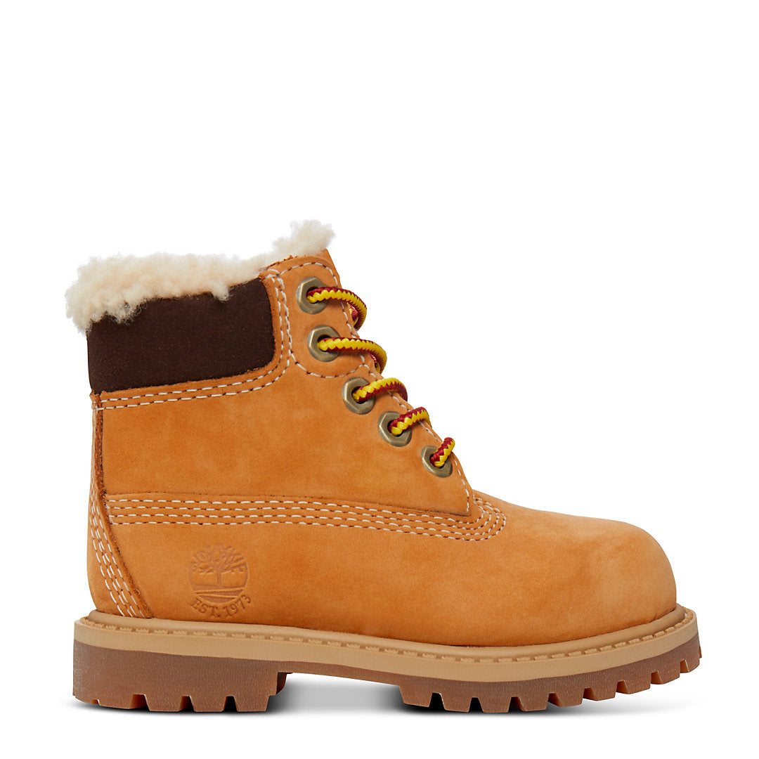 Kids Timberland Timberland® Premium 6 Inch Winter Boot for Toddler in Yellow