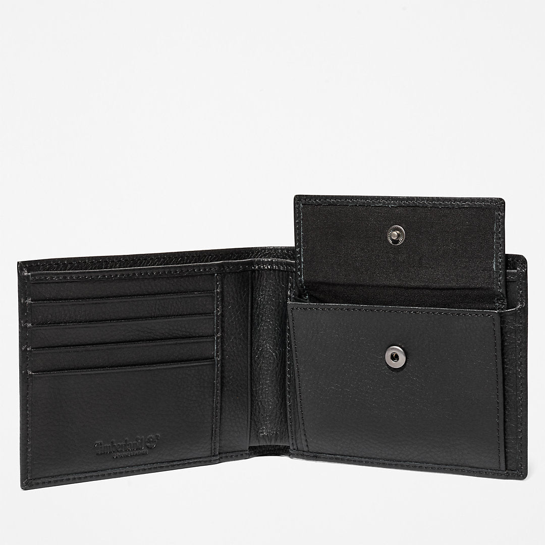 Mens Timberland Kennebunk Large Wallet for Men in Black