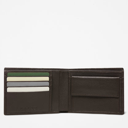 Mens Timberland Kennebunk Large Wallet for Men in Dark Brown