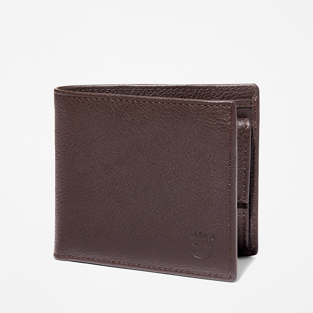 Mens Timberland Kennebunk Wallet for Men in Dark Brown