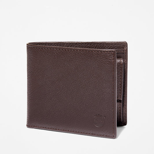 Mens Timberland Kennebunk Wallet for Men in Dark Brown