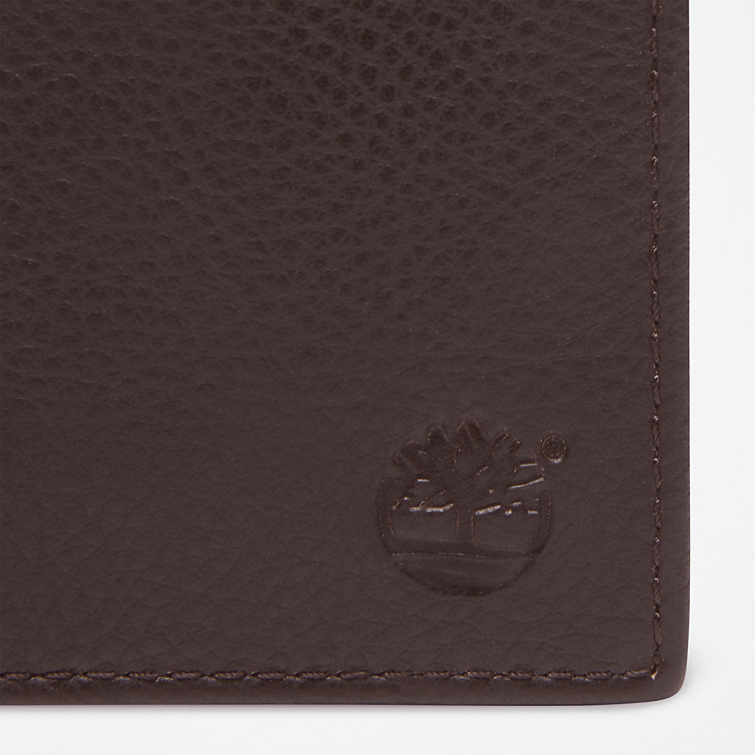 Mens Timberland Kennebunk Wallet for Men in Dark Brown