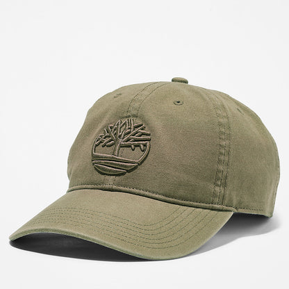 Mens Timberland Soundview Cotton Canvas Cap for Men in Dark Green