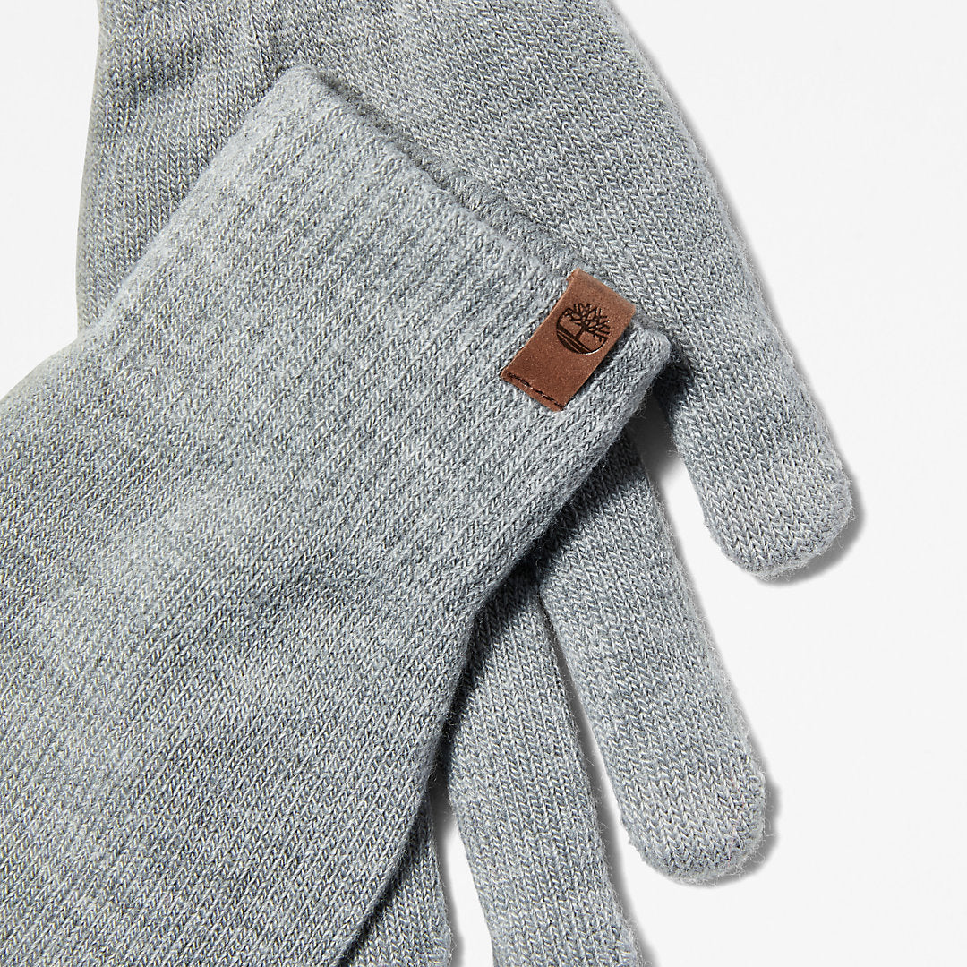 Womens Timberland Touchscreen Gloves for Women in Grey