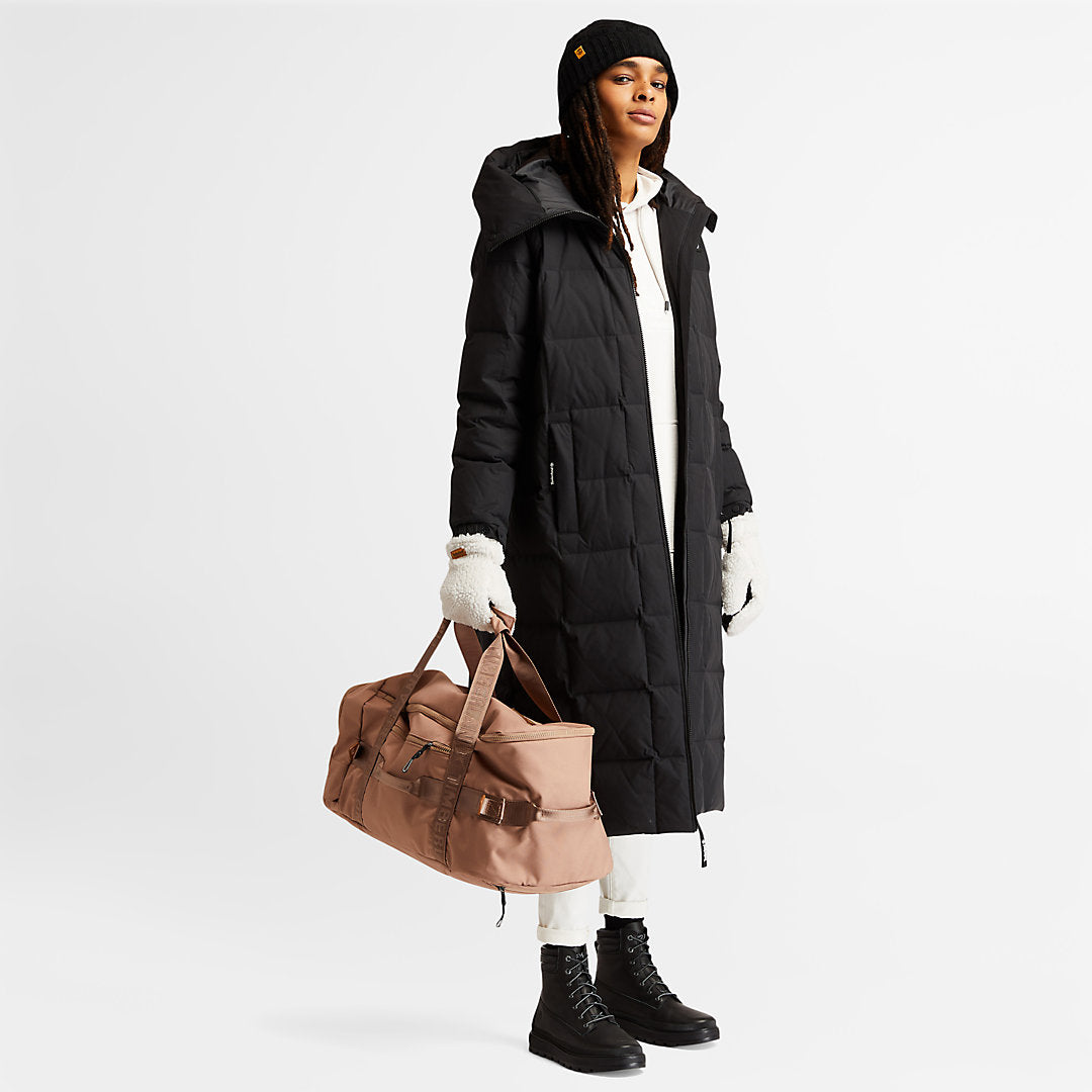 Womens Timberland Autumn Woods Cable Beanie for Women in Black