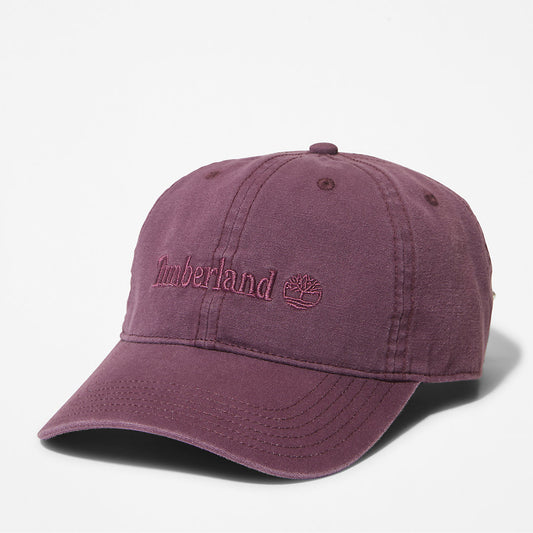 Mens Timberland Cooper Hill Cotton Canvas Baseball Cap for Men in Pink
