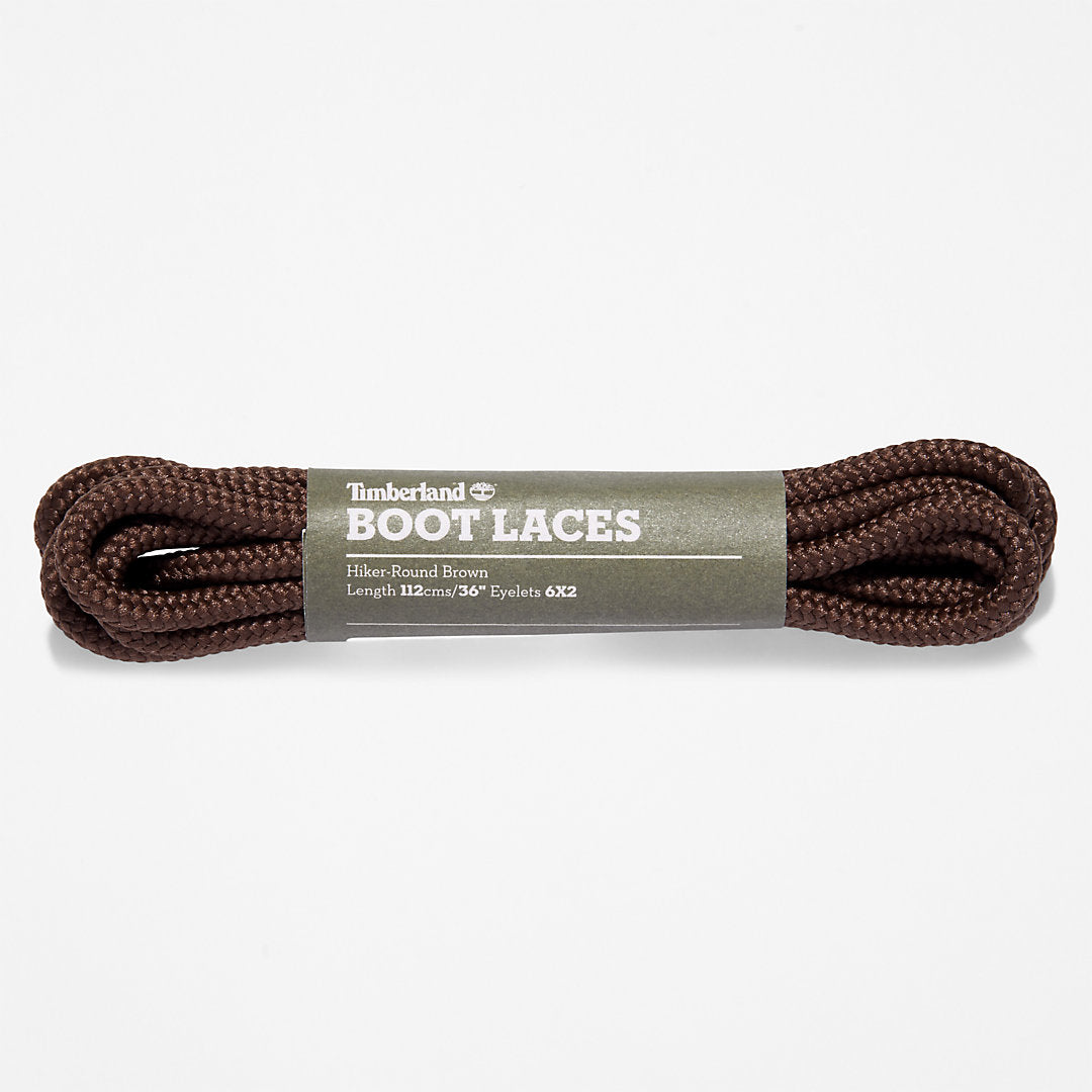 Mens Timberland 91.14cm/36'' Replacement Round Hiker Laces in Brown